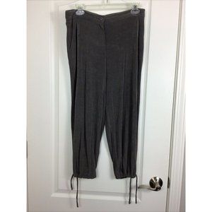 Chico’s Travelers Taupe Jogger Slinky Pants, Sz 1